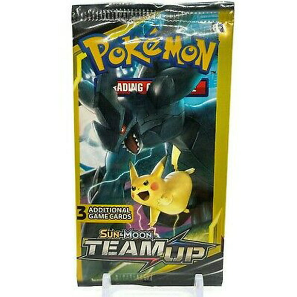 Pokemon Sun & Moon Team up 3 Card Booster Packs Set of 15 Fast Ship for sale online